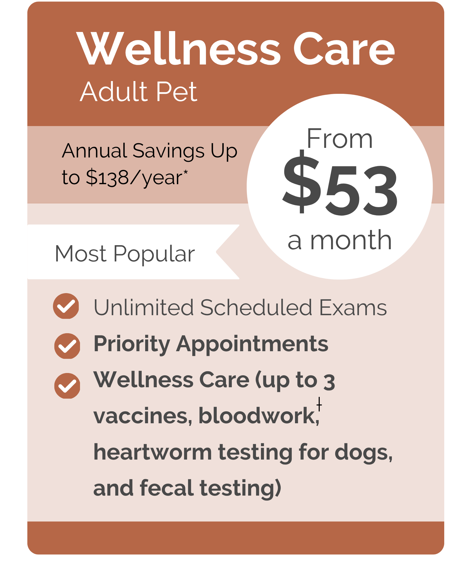 Paws & Claws VIPet Plan_pricing_Wellness_Modern